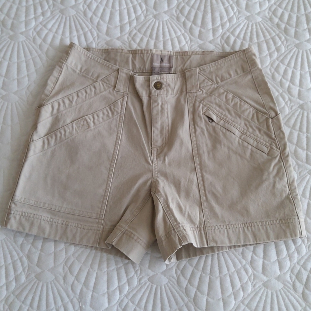 Royal Robbins Tan Women's Cargo Shorts